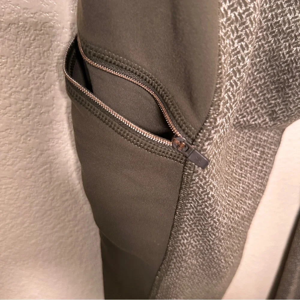 Athleta Criss Cross Drifter Tights Green Sz Small‎ - Picture 8 of 12